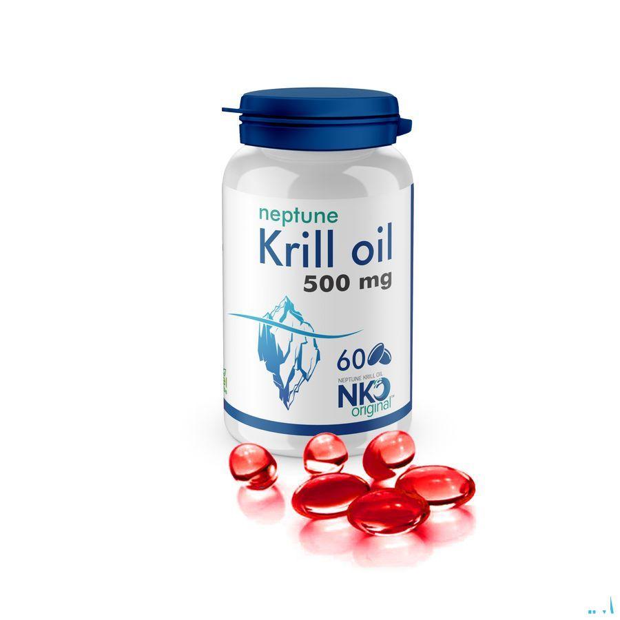 Soria Neptune Krill Oil 500 mg 60 Perles  -  Soria Bel