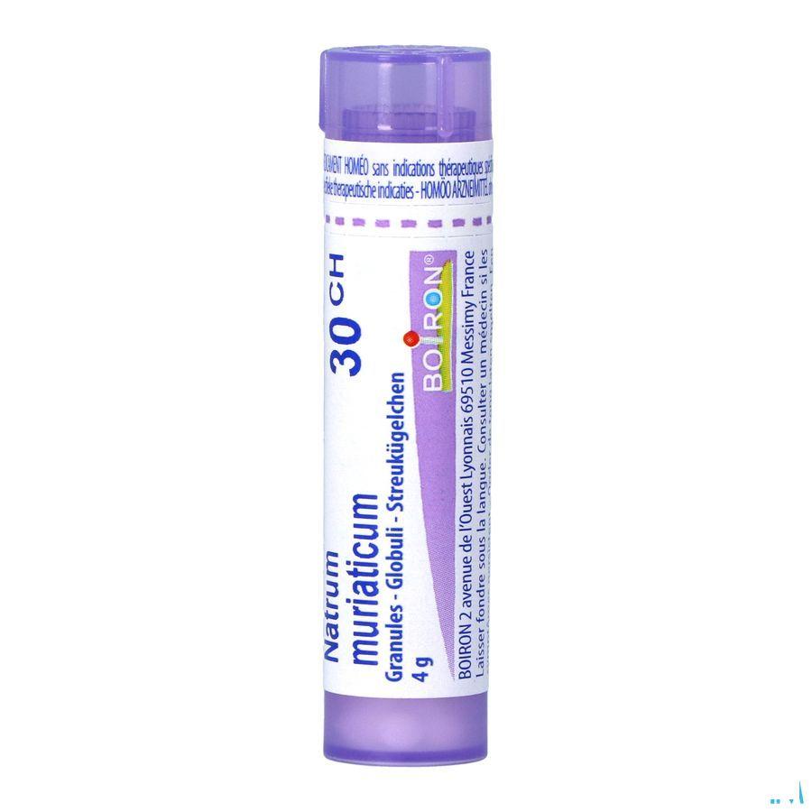 Natrum Muriaticum 30CH Gr 4g  -  Boiron