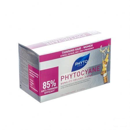 Phytocyane Anti haaruitval Vrouw Ampullen 12 