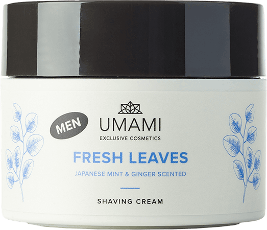 Umami Fresh Leaves Jap.Munt&Gemb. Men Shav.Cr250 ml