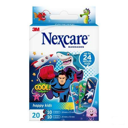 Nexcare Happy Kids Boys 20  -  3M