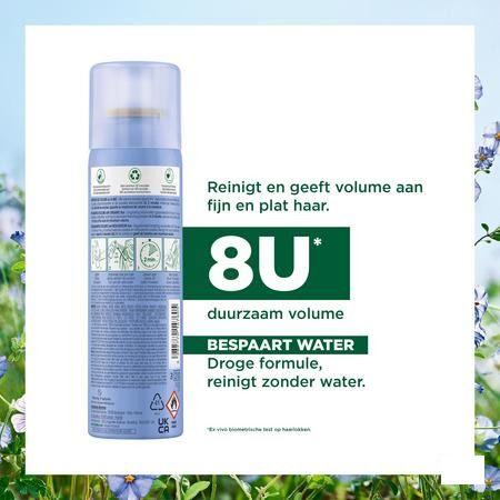 Klorane Capil. Droogshampoo Vlasvezels Bio Spray 150 ml