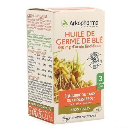 Arkocaps Tarwekiemolie Bio Capsule 60  -  Arkopharma