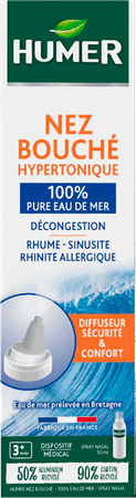Humer Hyperton. Spray Volw./Kind Soft Vertuif.50 ml