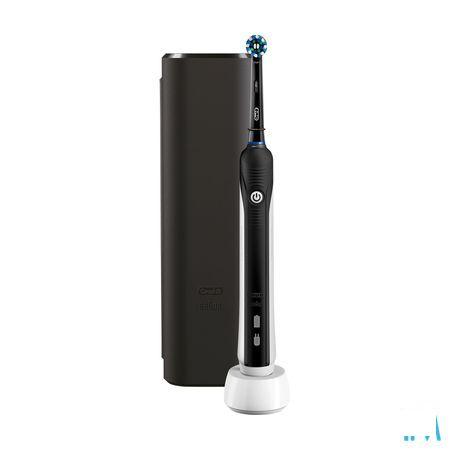 Oral-B Pro 2500 Black Borstel Crossact + travel Case