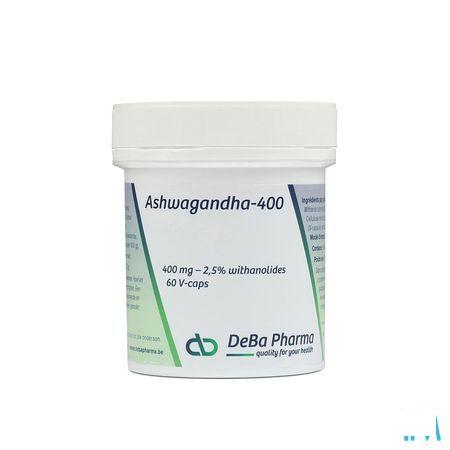 Ashwagandha 400 V-Capsule 60  -  Deba Pharma