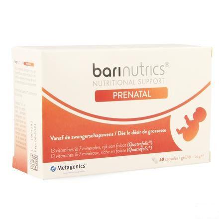 Barinutrics Prenatal Capsule 60 26193  -  Metagenics