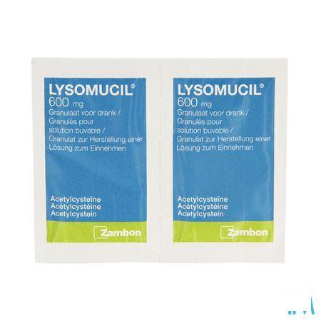 Lysomucil 600 Gran Zakjes 14 X 600 mg