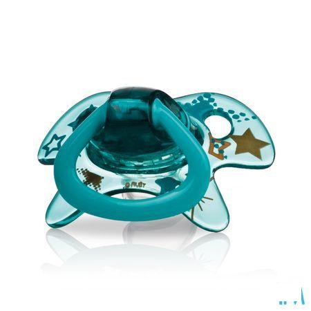 Nuby Geoac Orthodontische Fopspeen - 6-18m  -  New Valmar