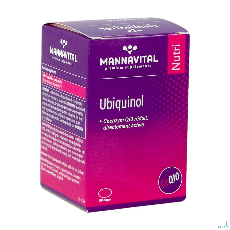 Mannavital Ubiquinol Capsule 60