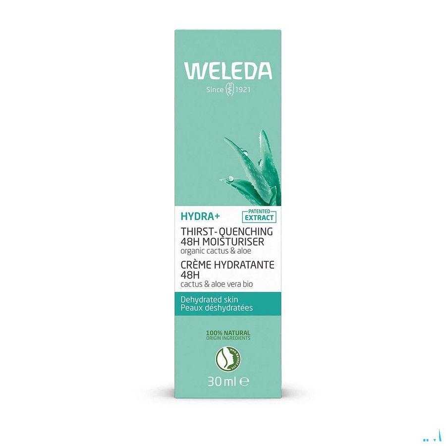 Weleda Hydra+ Creme Hydra-Apaisante 48H 30 ml  -  Weleda