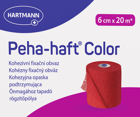 Peha Haft Col.Z/Lat.Rood 6Cmx20M 1 9324602  -  Hartmann