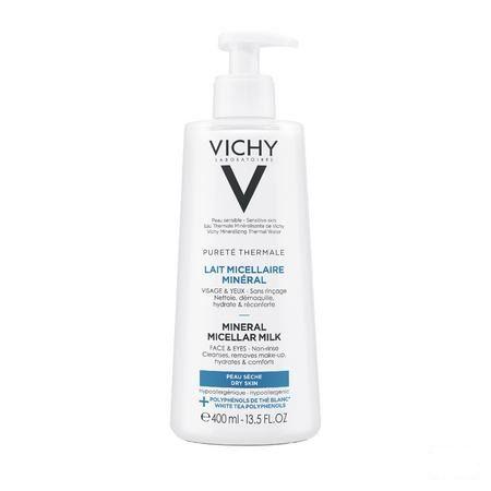 Vichy Pt Micellair Melk Droge Huid 400 ml  -  Vichy
