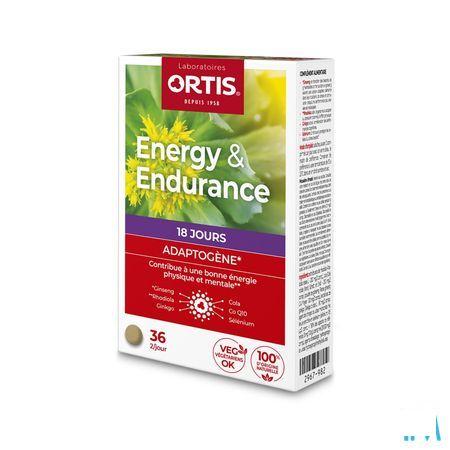 Ortis Energy&endurance Comprimes 2x18  -  Ortis