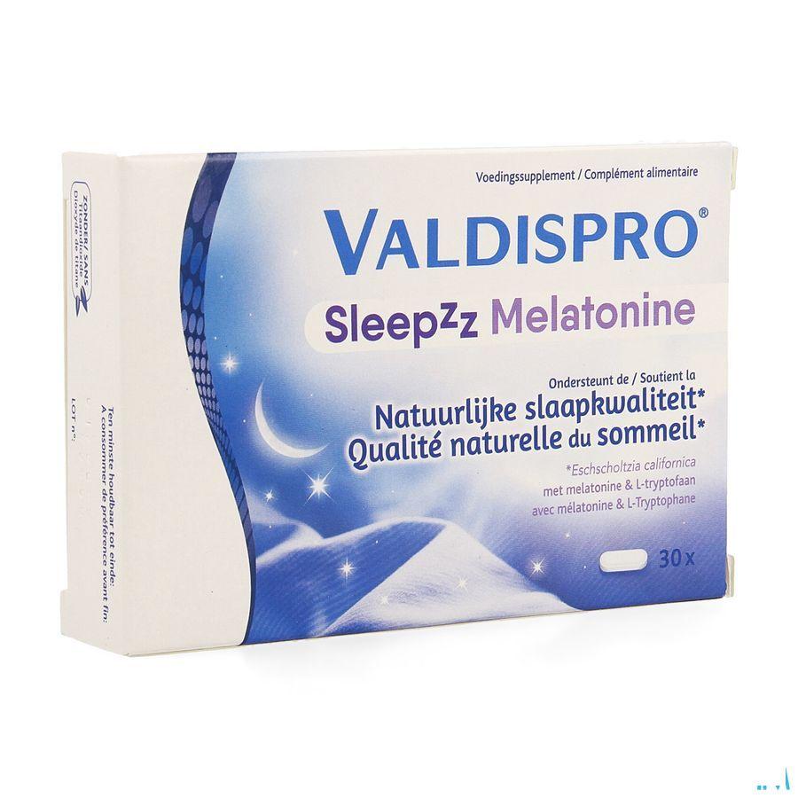 Valdispro Sleepzz Melatonine 30 Tabl