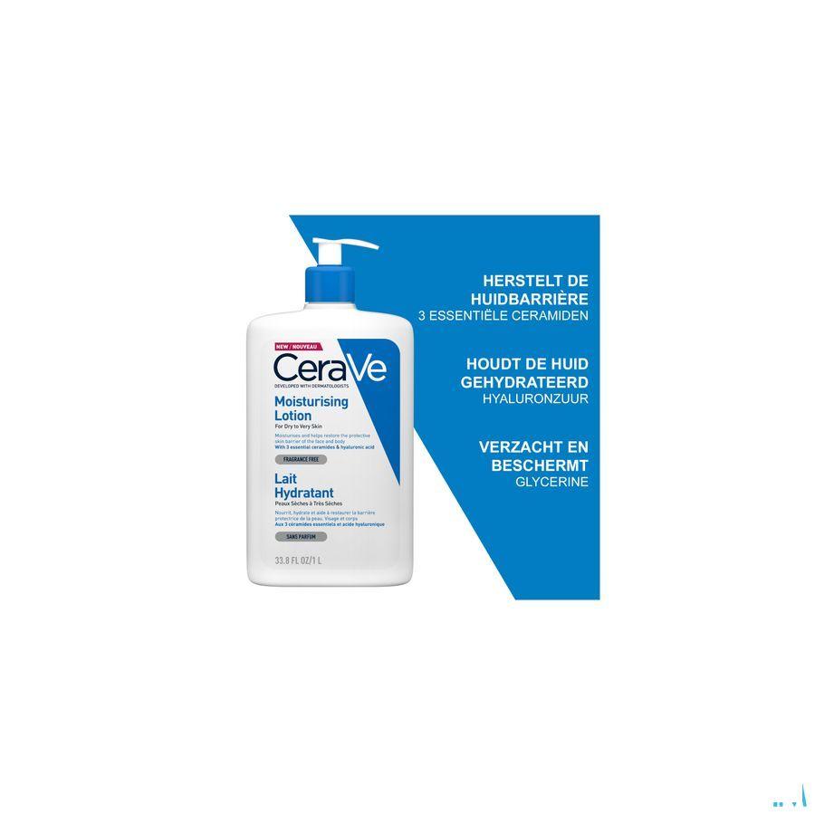 Cerave Hydraterende Melk Pompfl 1l  -  Cerave