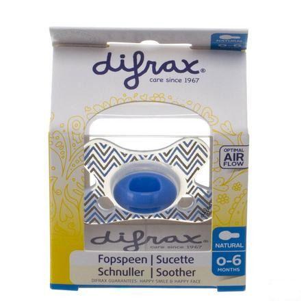 Difrax Fopspeen Natural 0-6 M  -  Difrax