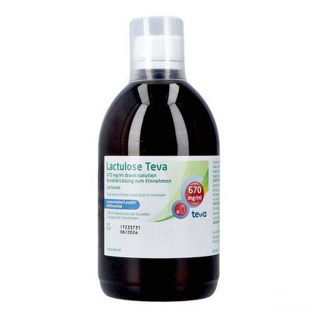 Lactulose Teva Solution Per Os 500 ml 