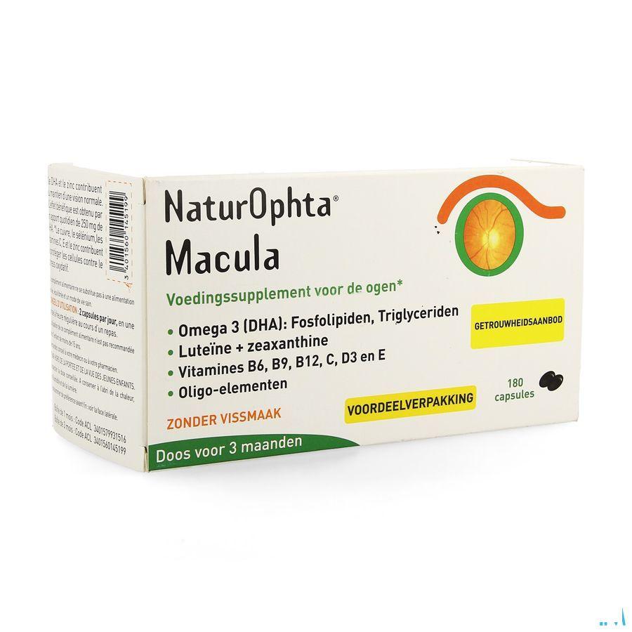 Naturophta Macula Capsule 180 -  Horus Pharma