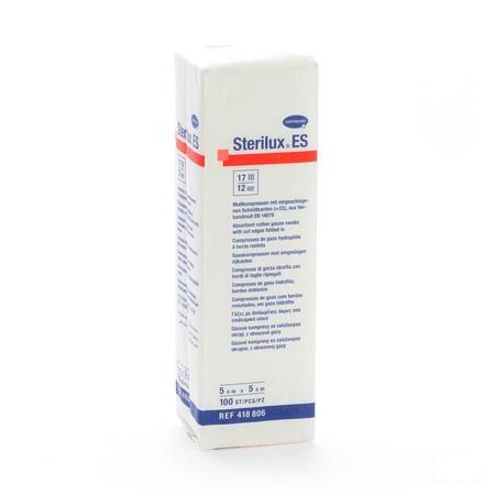 Sterilux Es 5x5cm 12l.nst. 100 P/s  -  Hartmann