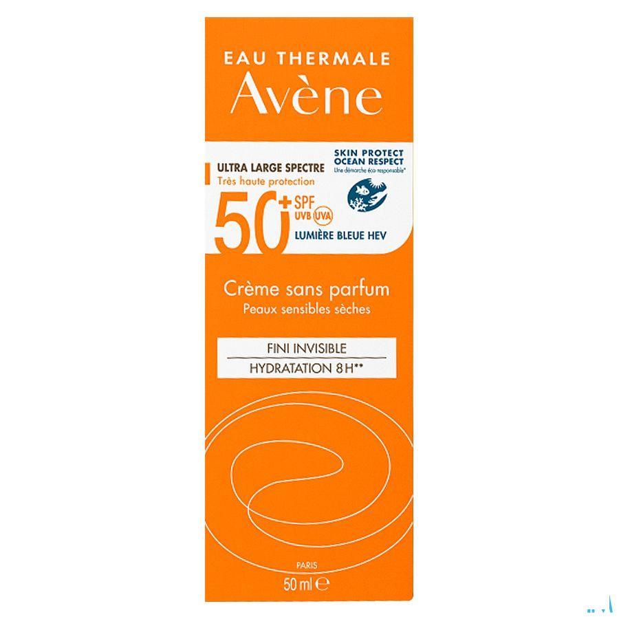 Avene Creme Solaire Ip50 + S/parfum 50 ml  -  Avene