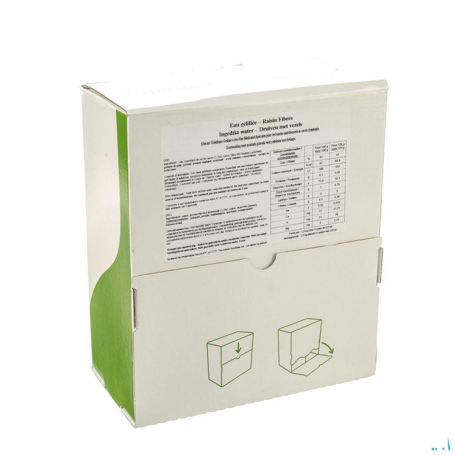 Gelwater Druiven Vezels 12x125 ml  -  Nutrisens Medical