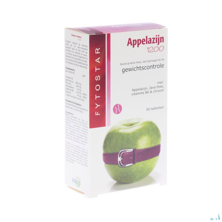 Fytostar Vinaigre Pomme Comprimes 60  -  Ocebio