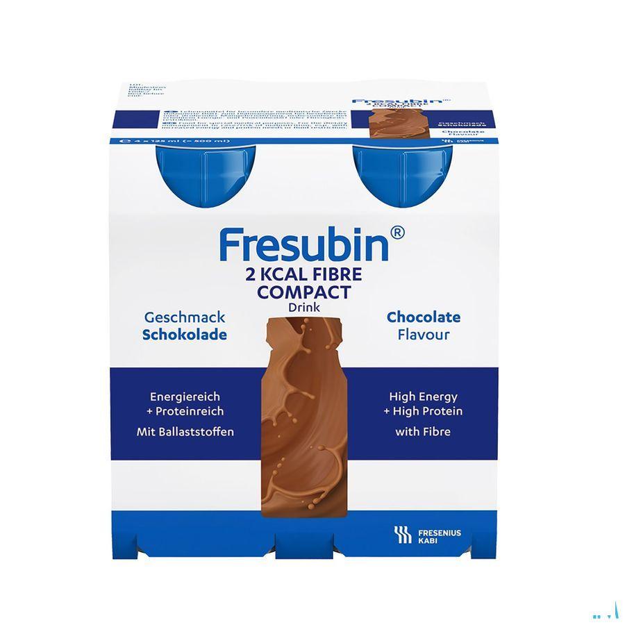 Fresubin 2 Kcal Fibre Compact Drink Choco 4X125ml