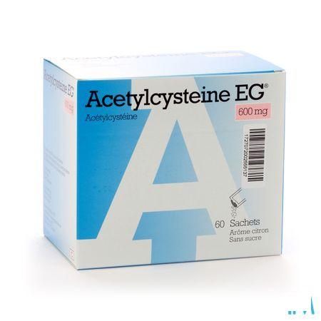 Acetylcysteine EG Zakjes 60x600 mg  -  EG