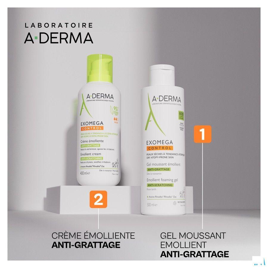 Aderma Exomega Control Gel Emolierend Flacon 500 ml  -  Aderma