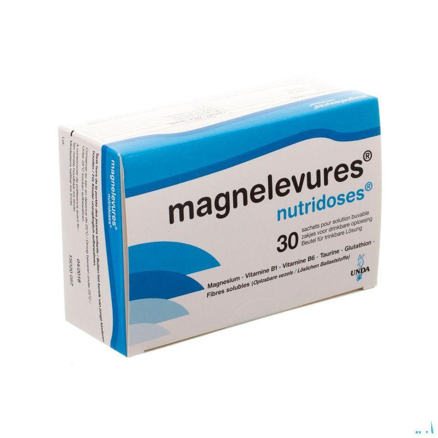 Magnelevures Nutridoses Poeder Drinkb.opl Zakje 30  -  Unda - Boiron