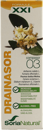 Soria Composor N03 Drainasor Xxi 50 ml  -  Soria Bel