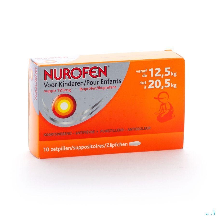 Nurofen Kind 125 mg Suppo 10 X 125 mg