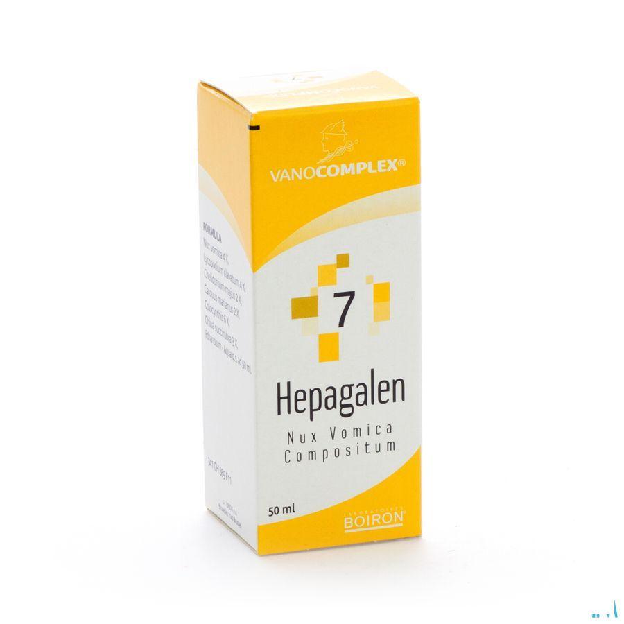 Vanocomplex N 7 Hepagalen Druppels 50 ml  -  Unda - Boiron