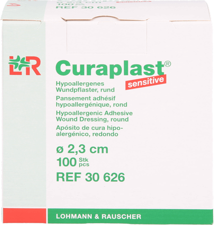 Curaplast Sensitiv Rond Diam.2,3Cm Spots 100 30626
