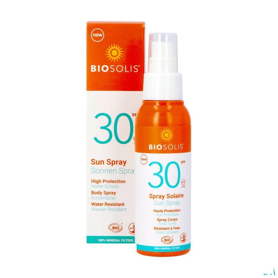 Biosolis Spray Solaire Ip30 100 ml