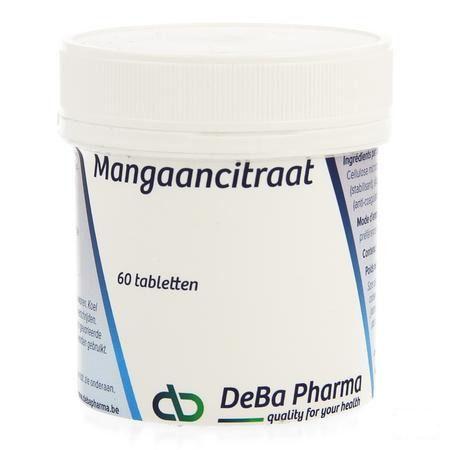 Citrate Manganese Comprimes 60  -  Deba Pharma