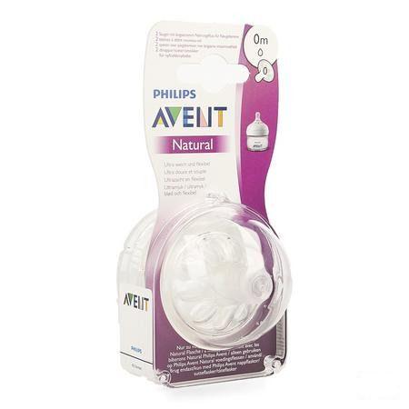 Philips Avent Natural 2.0 Tetine Firstflow Scf040/27  -  Bomedys