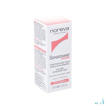 Sensidiane Verzorging Oogomtrek Pompfl 15 ml  -  Noreva Led