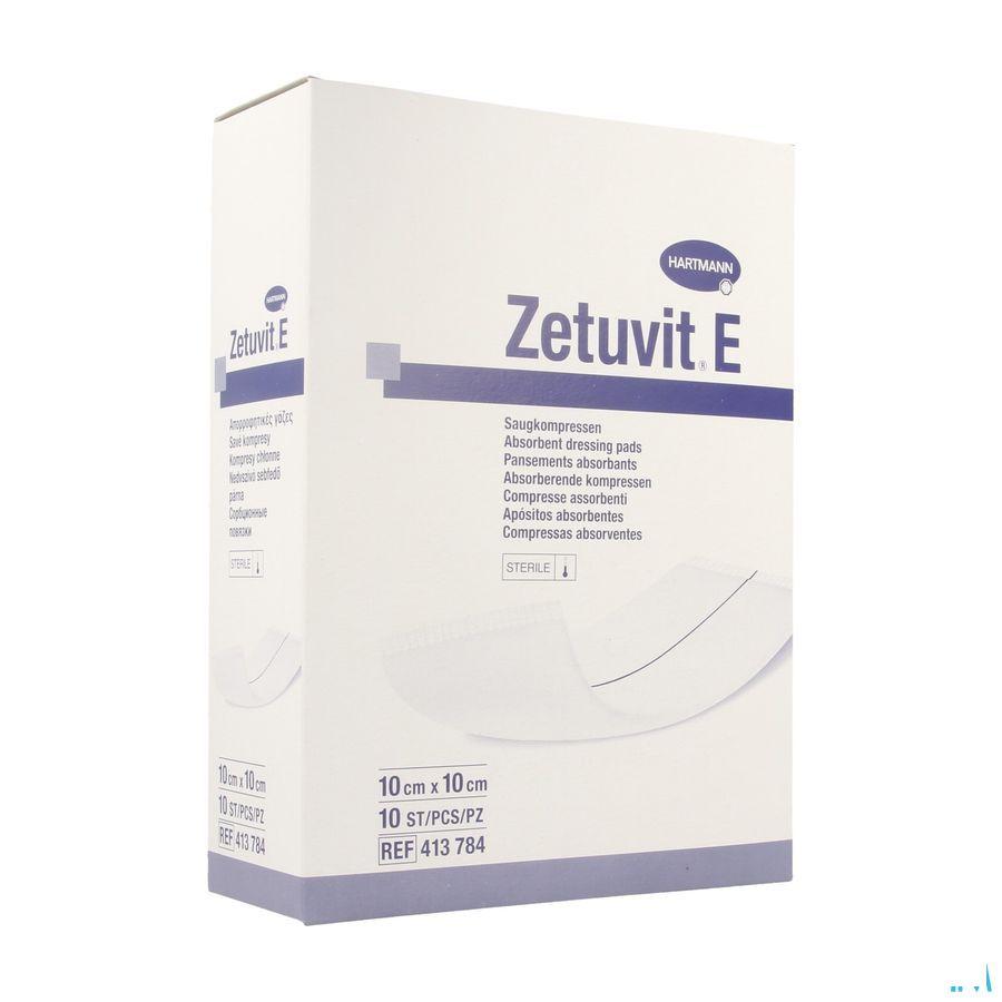 Zetuvit E 10x10cm St. 10 P/s  -  Hartmann