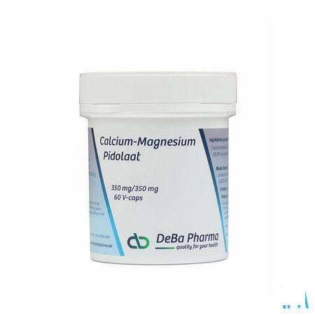 Calcium Magnesium Pidolaat 350/350 mg V-Capsule 60  -  Deba Pharma