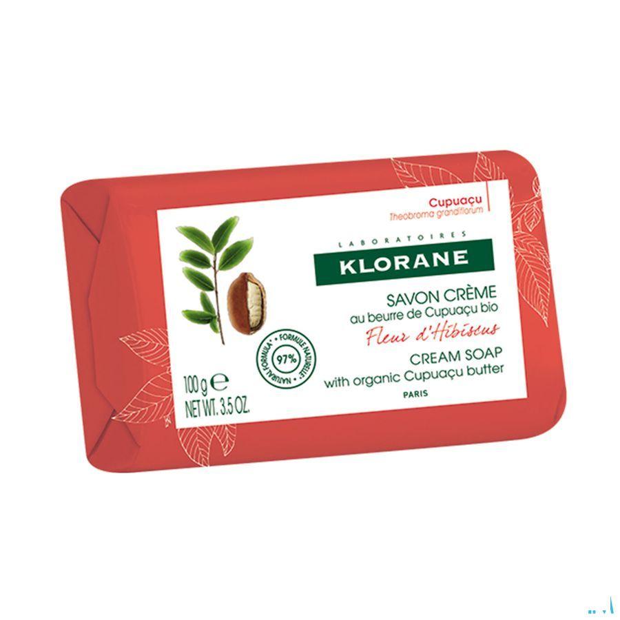 Klorane Corps Savon Fleur Hibiscus 100 gr