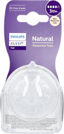 Philips Avent Natural 3.0 Zuigspeen 3M+ T4 1