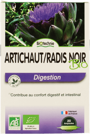Artisjok-zwarte Radijs Bio Ampullen 20x10 ml