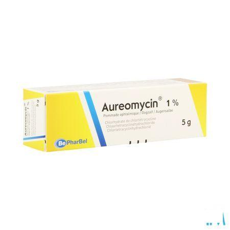 Aureomycine Unguentum Opticum 1 X 5 gr 1% 