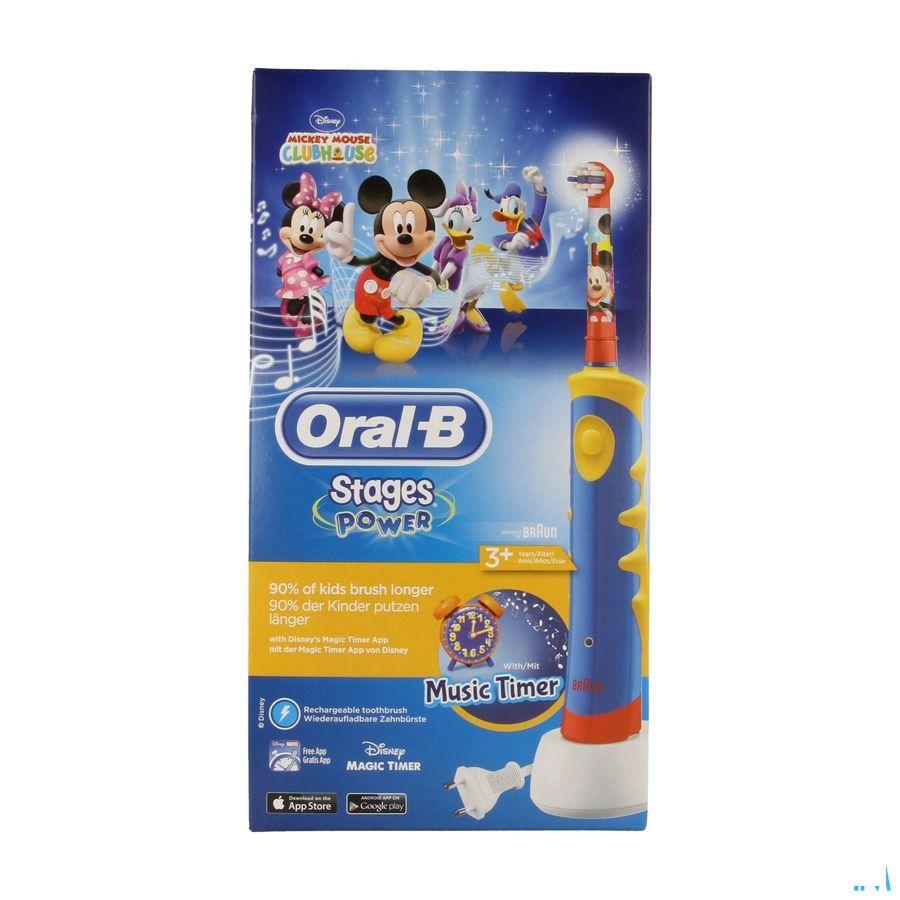 Oral B Plak Control D10511 Mickey Blue