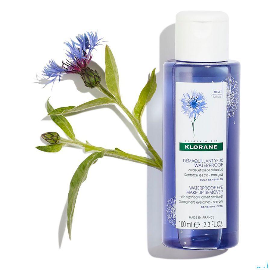 Klorane Bleuet Demaquillant Waterproof Flacon 100 ml