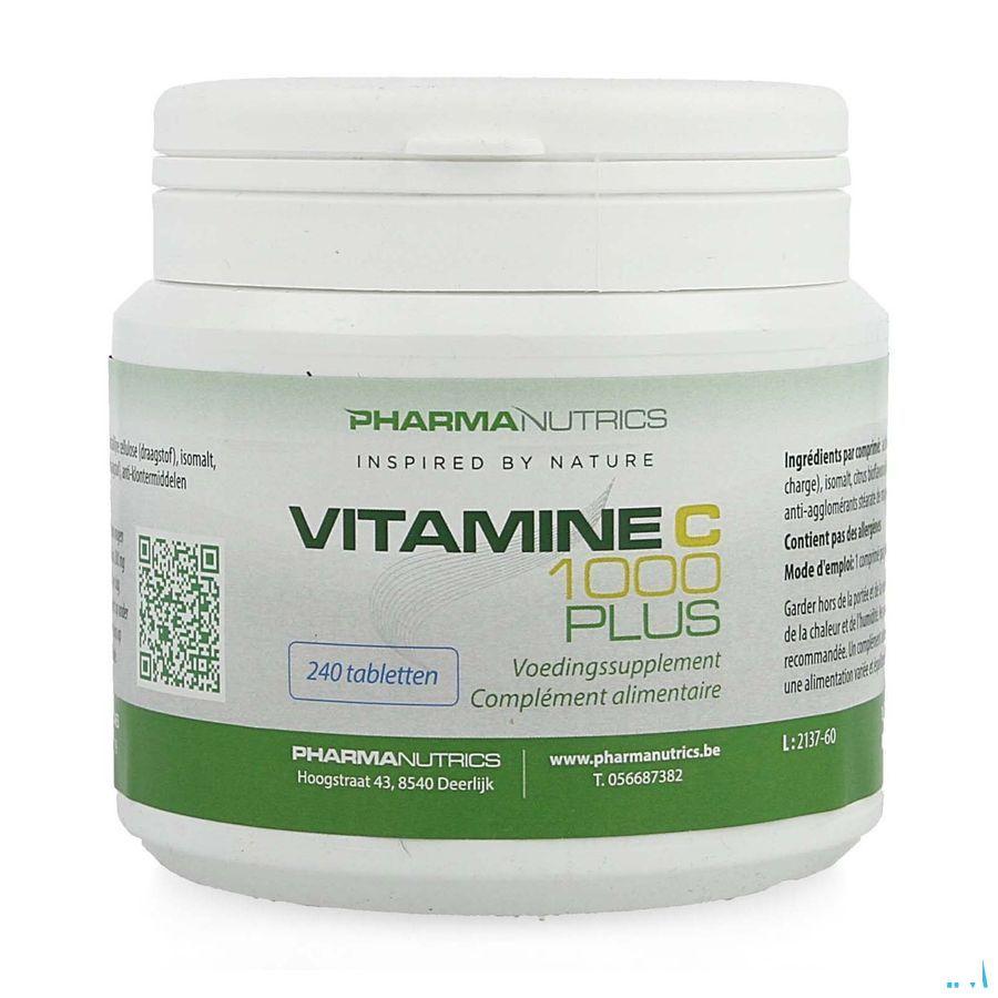 Vitamine C 1000 Bioflavonoid Tabl240 Pharmanutrics  -  Pharmanutrics