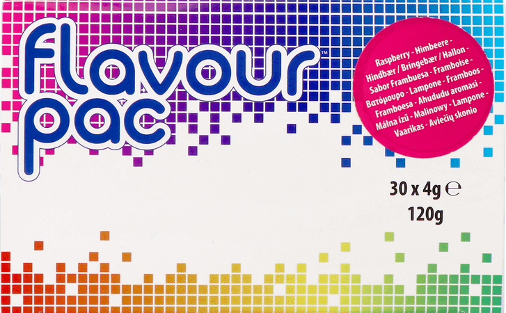 Flavour Pac Framboise Sachet 30x4g 