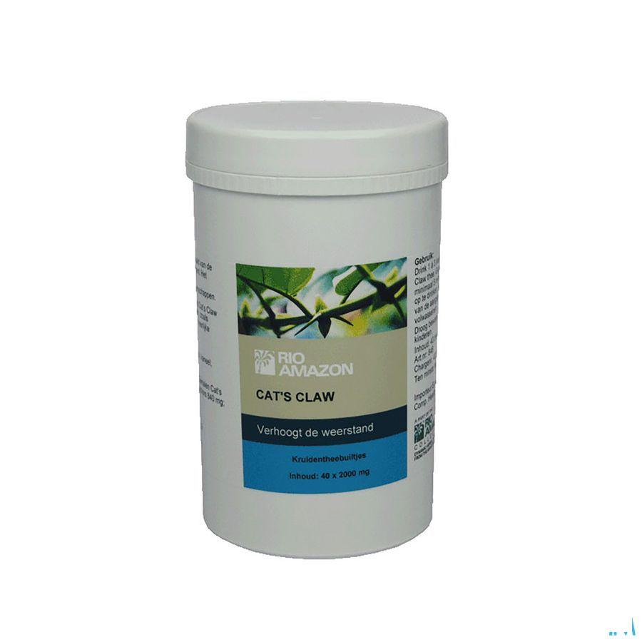 Rio Amazon Griffe De Chat Tisane Sachets 40